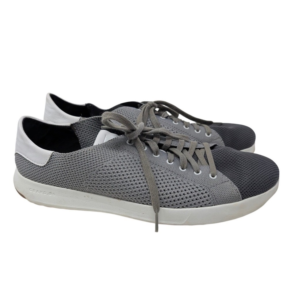 Cole Haan Grand Crosscourt Knit Sneaker Gray‎ lightweight Men's sz 12